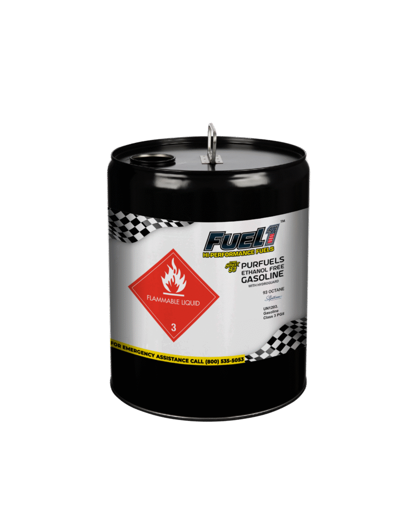 E Free Street Purfuels Ethanol Free Gas with Slipstream 93 Octane (5 Gallons)