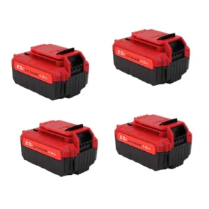 6.0Ah 20V Replacement Battery for Porter Cable PCC685L – 4 Pack