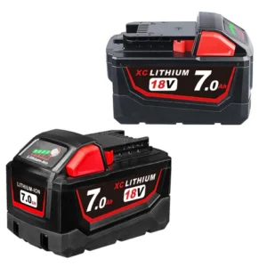 7.0Ah for Milwaukee 18V Battery Replacement 48-11-1811 | M18 Li-ion Battery 2-Pack