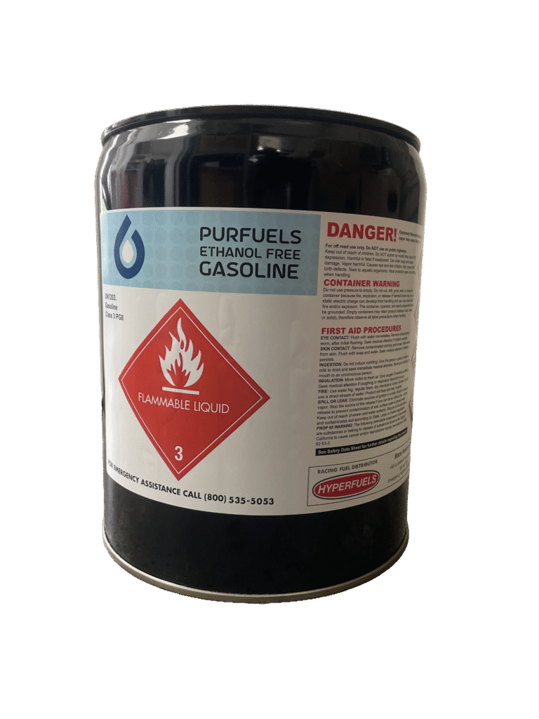 Purfuels Ethanol Free Gas 93 Octane (5 Gallons)