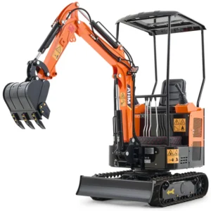AX-16C Mini Excavator: 23 HP B&S Engine & Swing Boom