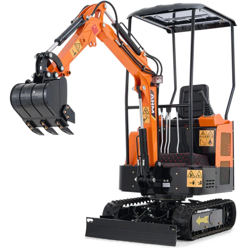 AX-16S | 23 HP B&S Engine Mini Excavator with Retractable Undercarriage