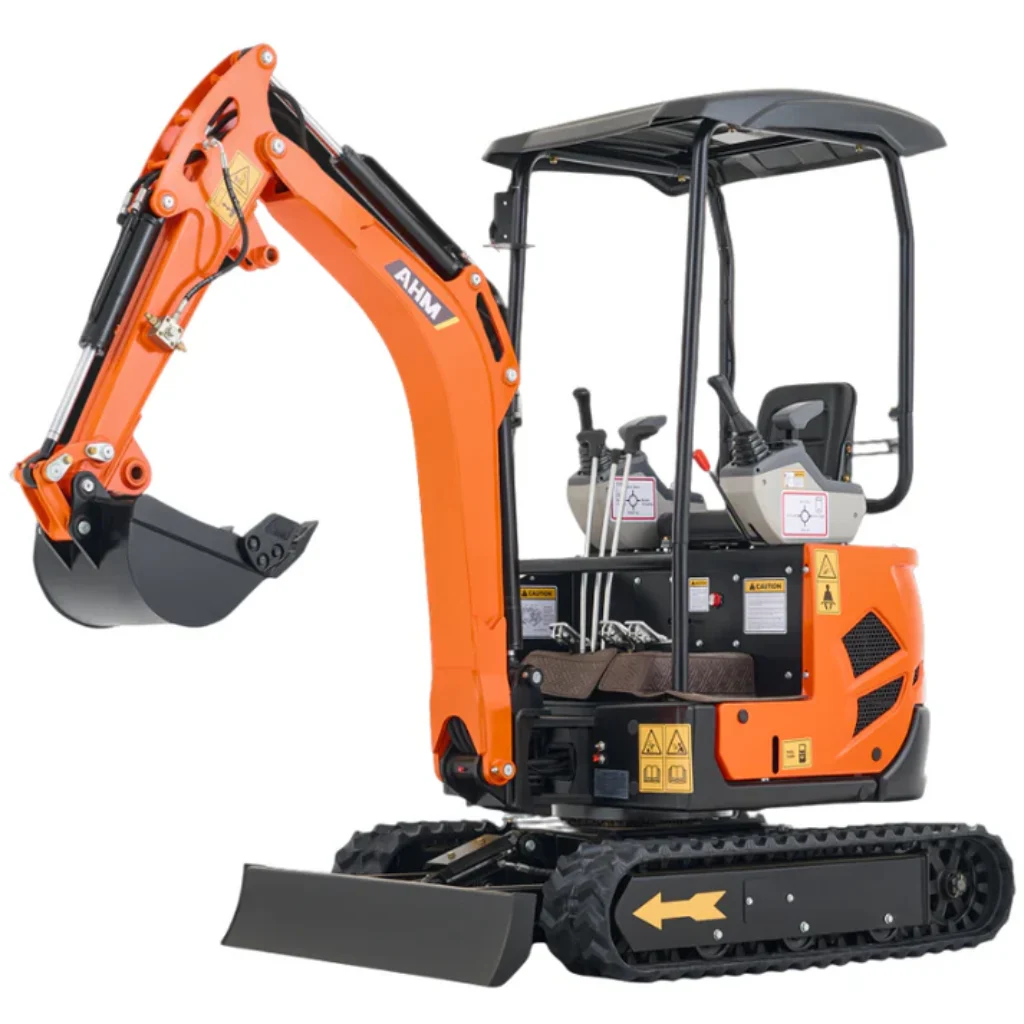 AX-17 | 23 HP B&S Engine 1.6 Ton Mini Excavator with Swing Boom