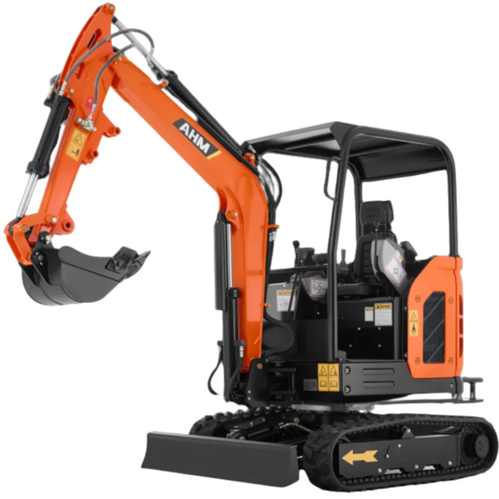 AY-25 | 25 HP Perkins Diesel Engine 2.5 Ton Mini Excavator with Swing Boom & Adjustable Speed