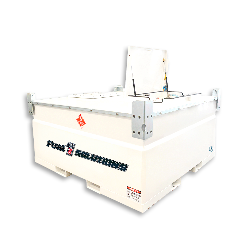 Bolder 1000 Gallon Double Wall UL142 Fuel Tank - Diesel, Gasoline, DEF, Lubricants (UL2085 Upgradable)