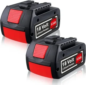 BOSCH 18V Battery Replacement | BAT610G 6.5Ah Li-Ion Battery 2-Pack