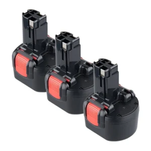 BOSCH 9.6V Battery Replacement BAT048 | 4.8Ah Ni-CD (3-Pack)