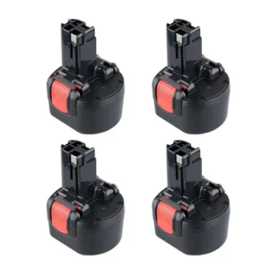 BOSCH 9.6V Battery Replacement | BAT048 4.8Ah Ni-CD Battery 4-Pack