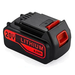 Black and Decker 20V MAX 6.0 Ah Lithium-Ion Battery | LBXR20 High Capacity