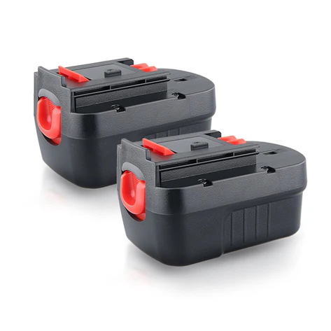 Black and Decker Firestorm 14.4V Battery Replacement | HPB14 4.8Ah Ni-Mh Battery 2-Pack