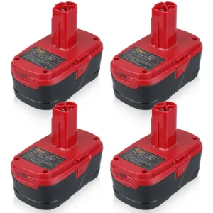 Craftsman 19.2 Volt Battery Replacement 7Ah | C3 Diehard Batteries 4-Pack