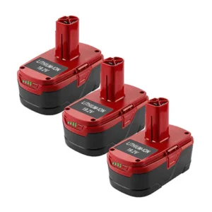 Craftsman 19.2V XCP Battery Replacement | C3 4.0Ah Li-Ion Battery 3-Pack