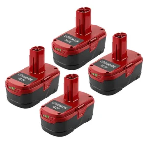 Craftsman 19.2V XCP Battery Replacement | C3 4.0Ah Li-Ion Battery 4-Pack