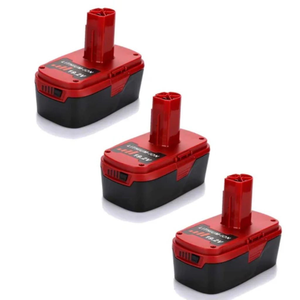 Craftsman 19.2V Battery 6.0Ah Replacement | C3 Lithium-Ion Batteries - 3 Pack