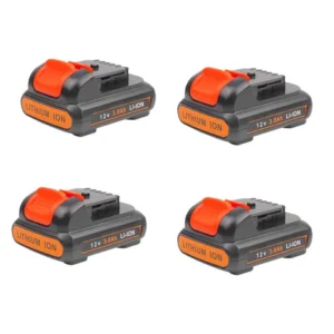 DeWalt 12V 3Ah Battery Replacement DCB120 – 4 Pack | Extended Runtime