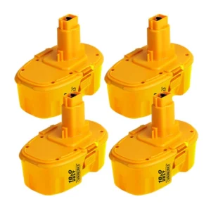DeWalt 18V XRP Battery 4.0Ah Replacement (4-Pack) | DC9096 Compatible