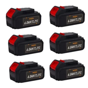 DeWalt 20V MAX 6.0Ah Battery 6-Pack | DCB206-6