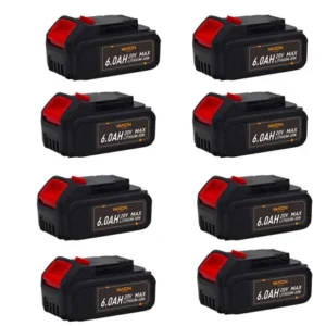 DeWalt 20V MAX 6.0Ah Battery 8-Pack | DCB205 – High Capacity, Extended Runtime