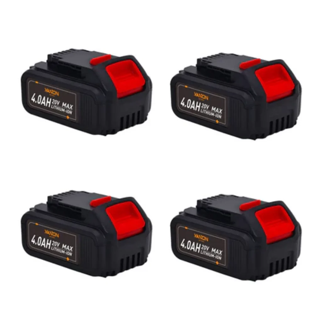 DeWalt 20V Battery Replacement | DCB200 4.0Ah Li-ion Battery 4-Pack