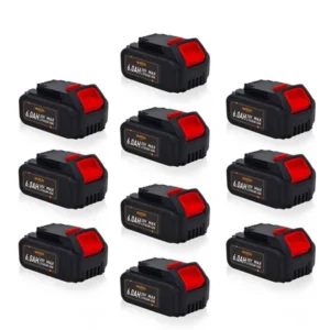 DeWalt 20V 6.0Ah Battery Replacement (10-Pack) | DCB205, DCB200 Compatible