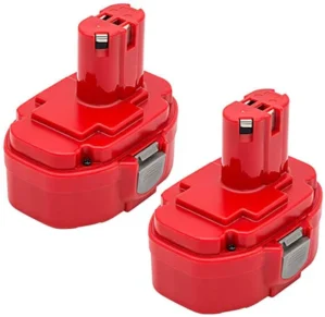 Makita 18V Battery Replacement (2-Pack) | 1822, 1823, 1835 Compatible Ni-MH