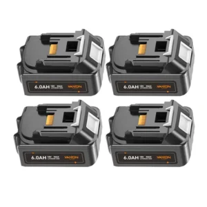 Makita 18V 6Ah Battery Replacement (4-Pack) – BL1860 Compatible