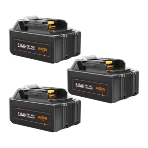 Makita 18V Battery Replacement | BL1850 5.0Ah Li-ion Battery 3-Pack