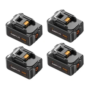 Makita 18V Battery Replacement BL1850B 5.0Ah Li-ion 4-Pack