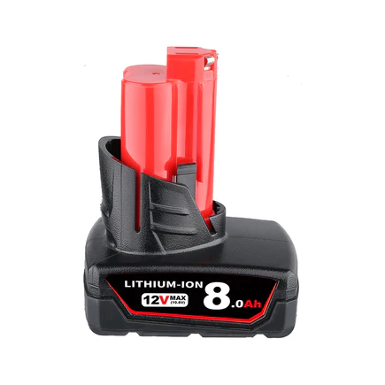 Milwaukee M12 8.0Ah Battery Replacement - Extended Runtime