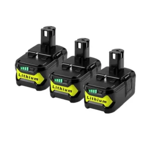Ryobi 18V Battery 5Ah Replacement | P108 Lithium Batteries 3-Pack