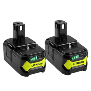 Ryobi 18V 6Ah Battery Replacement (2 Pack) – High Capacity P106 P108 Compatible