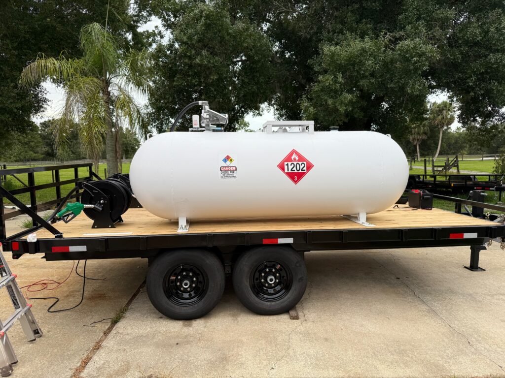 500 Gallon Reconditioned Fuel Storage Tank for Diesel or Gasoline w/optional accessories