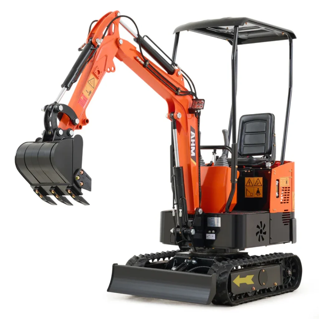 NW-A1 | 13.5 HP B&S Engine Mini Excavator with 6 Attachments