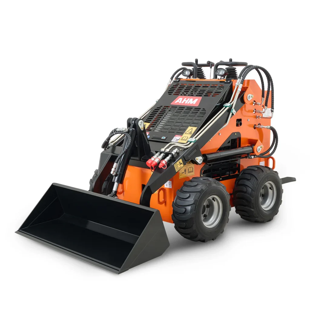 SS-38 | 23HP Mini Skid Steer B&S Engine with Bucket 3.7 mph Speed Gas EPA
