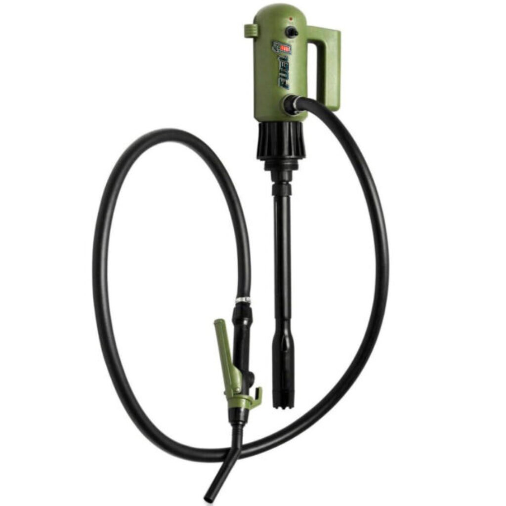 Rechargeable Portable Tank Pump for Fuel, Lube and DEF - 4.5 Gallons per Minute