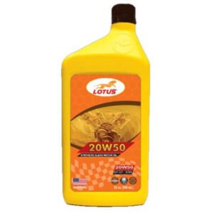 Lotus Lubricants 20W-50 Motor Oil – Case 12(1qt)