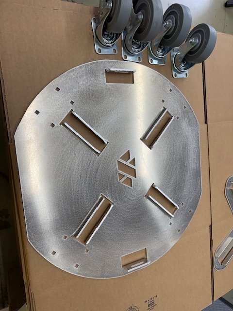 Fuel 1 Brand - Fuel Pod Cart - Heavy Duty Dolly - with Caster Wheels for Docks and Facilities - Image 2