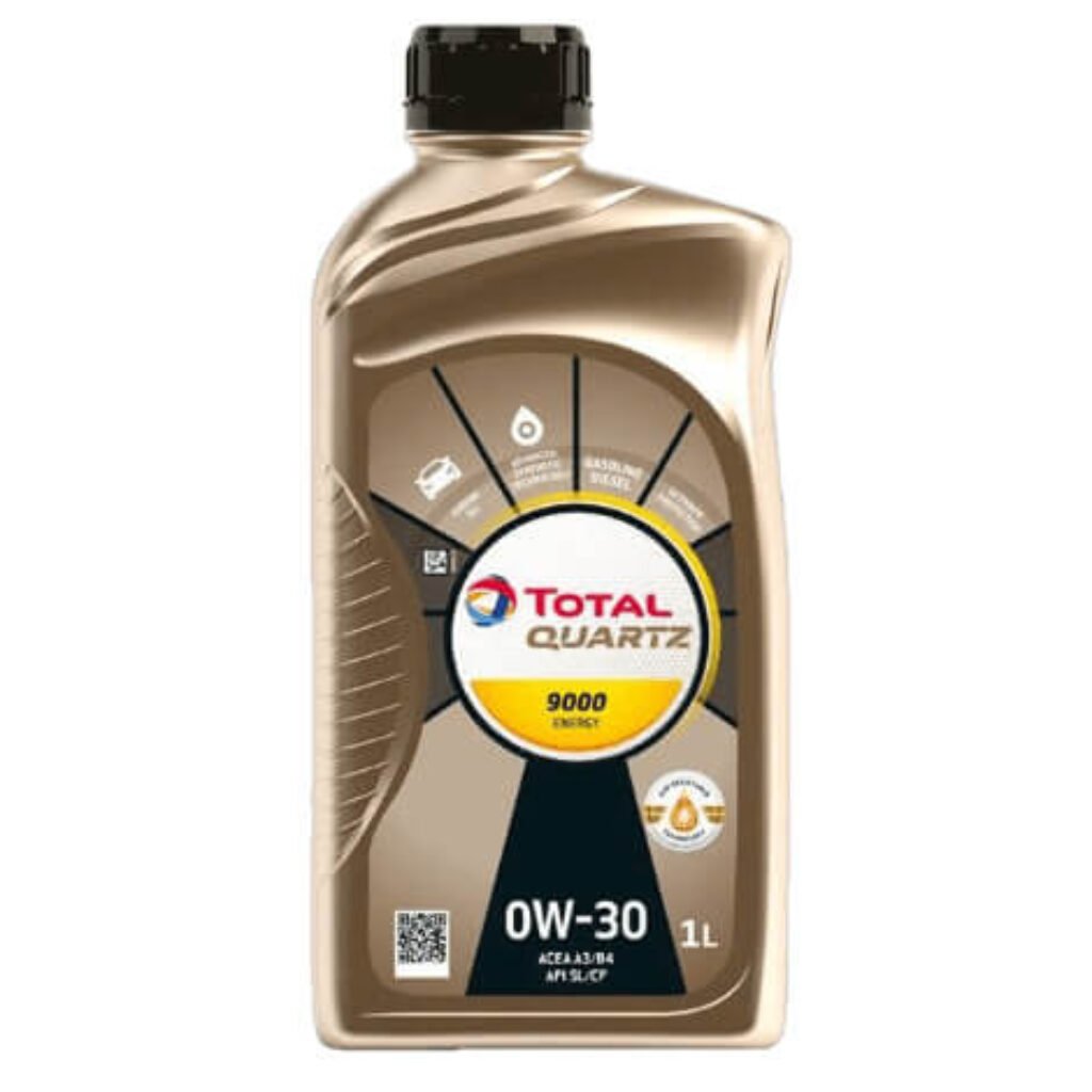 Total Quartz 9000 Energy 0W-30 - Case of 12 Liters