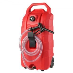 VEVOR 16 Gallon Fuel Caddy – Portable Gas Storage Tank with Gravity-Flow