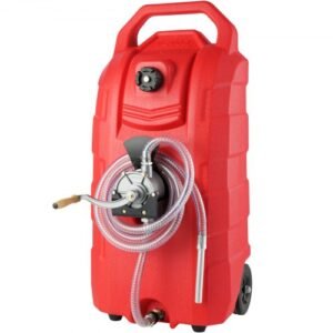 VEVOR 16 Gallon Fuel Caddy – Portable Gas & Diesel Storage Tank with Hand Pump