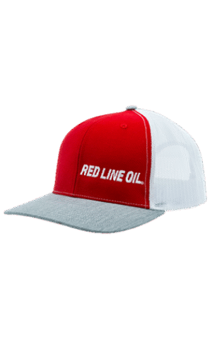 Grey/Red/White Mesh Hat