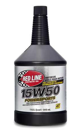 15W50 Powersports Oil - Quart