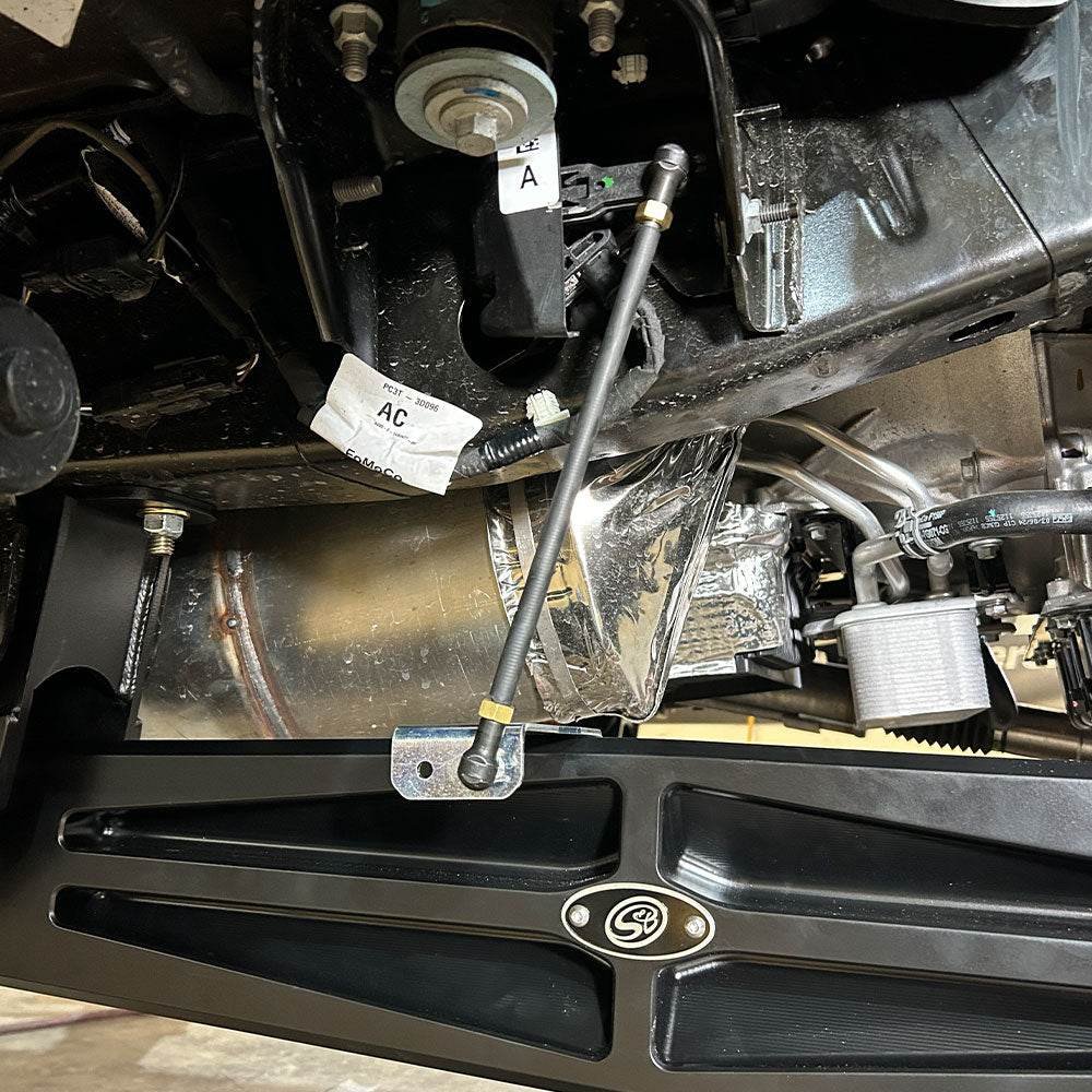 Weight Scale Relocation Kit, For OE & S&B Radius Arms, 2023+ Superduty - 105118