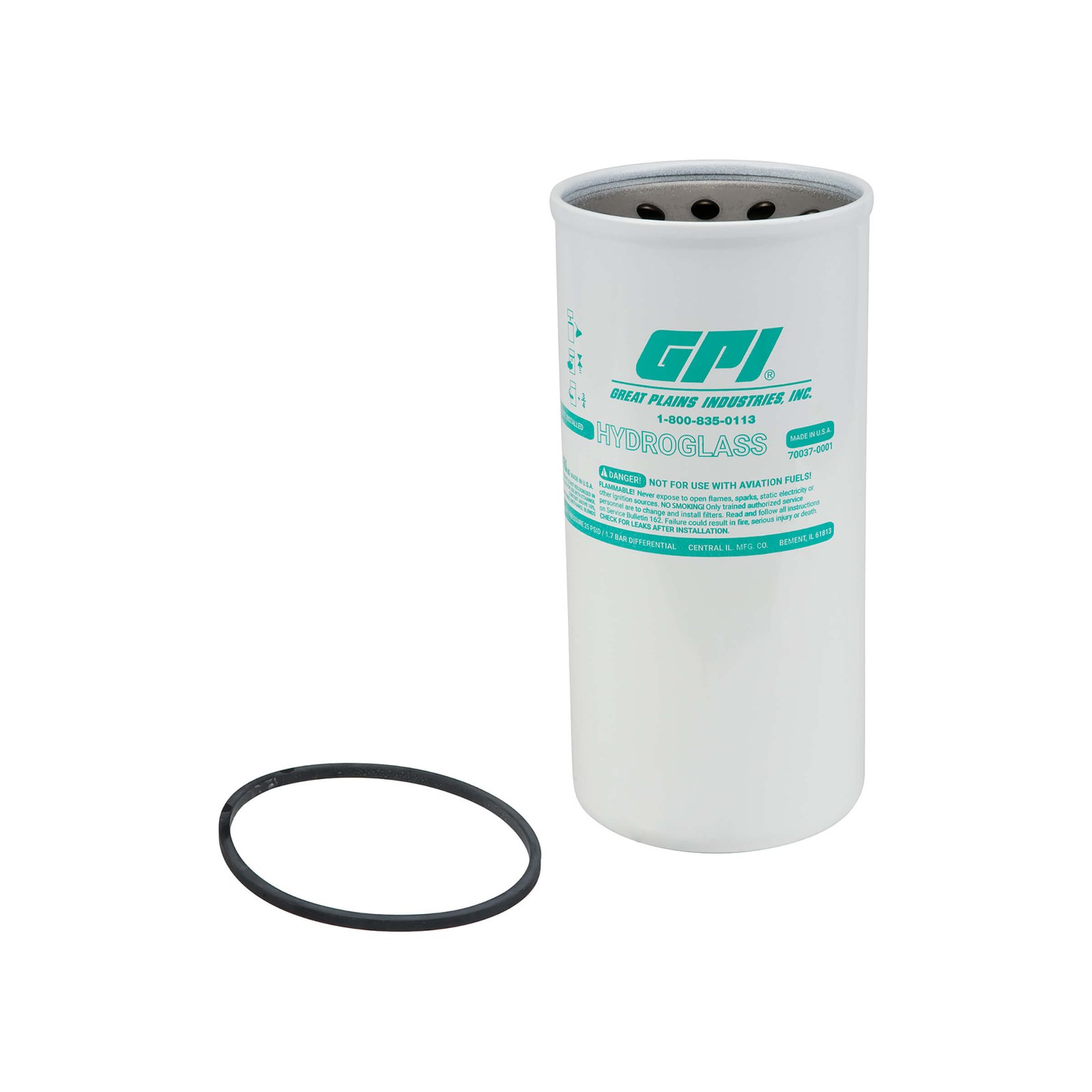 GPI 40 GPM, 2 Micron Water and Particulate Bio-Tek Filter