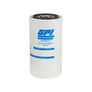 GPI 25 GPM, 10 Micron, Quick-Fit Replacement Particulate Filter