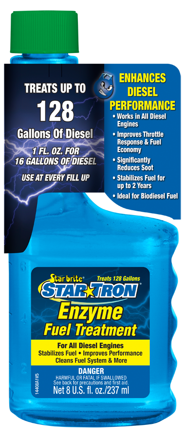 Starbrite – Star Tron Enzyme Fuel Treatment – Diesel Automotive Formula – 8 oz – 14408