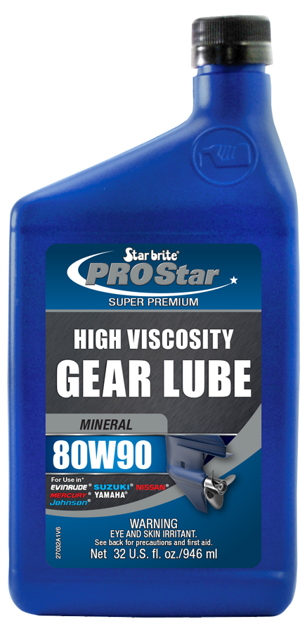 Starbrite – High Viscosity Gear Lube – 80W90 – 32 oz. – 27032