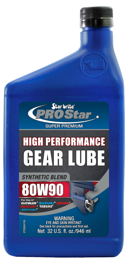 Starbrite – Synthetic Blend Lower Unit Gear Lube – 80W90 – 32 oz. – 27232
