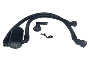 J&L Oil Separator 3.0 Driver Side, Black Anodized – 3016D-B