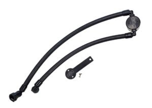 J&L Oil Separator 3.0 Passenger Side, Black Anodized – 3071P-B
